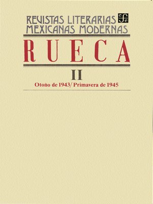 cover image of Rueca II, otoño de 1943-primavera de 1945